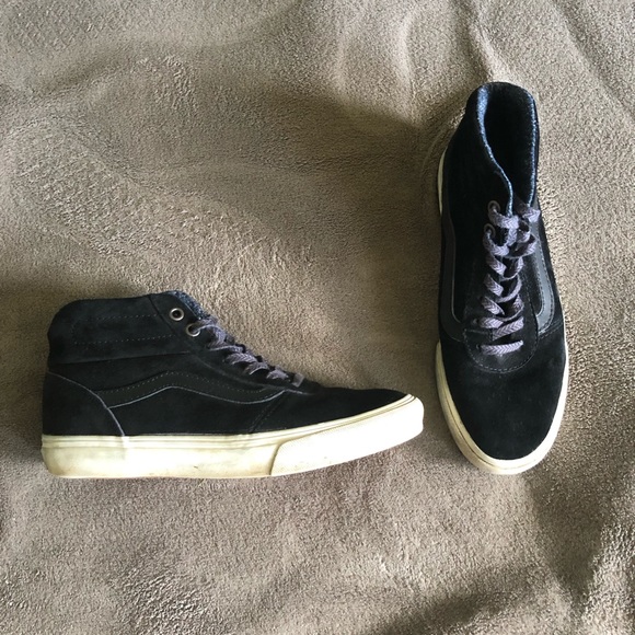 Vans Shoes - Black Felt Vans